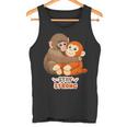 パンチパンチくん 寂しい動物園猿 タンクトップ