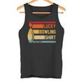 ラッキーボーリングシャツ おもしろボーリングトーナメントボウラーヴィンテージ タンクトップ