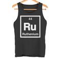 ルテニウム Ru 元素周期表 サイエンスギフト タンクトップ