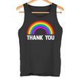レインボー Thank You タンクトップ