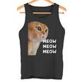 愚かなおしゃべり猫のミームニャーニャーニャー。 タンクトップ