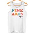 Fine Arts Squad Teacher Team Boho Back To School Tank Top Fine Arts Squad Teacher Team Boho Back To School Tank Top