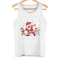 Dabbinganta Christmas おかしいdabサンタクロースクリスマス タンクトップ