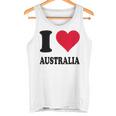 I Love Australia タンクトップ