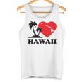 I Love Hawaii ハワイアンハートパーム レディース メンズ ボーイズ ガールズ タンクトップ