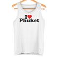 I Love Heart Phuket Thitand タンクトップ