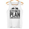 Trade The Plan Not Your Emotions デイトレーダー Trading 株式 証券取引所 タンクトップ