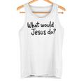 What Would Jesus Do 長袖tシャツ タンクトップ