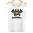 クトゥルフ、ただ召喚するだけ、面白い宇宙ホラークトゥルフカルト。 長袖tシャツ タンクトップ