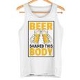 ビールがこの体を作る 面白いビール腹 タンクトップ