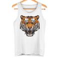 虎の肖像画 虎の恋人 野生動物 森の恋人 タンクトップ