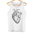 解剖学的に正しい人間の心臓tem Aorta Cardio タンクトップ