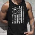 American Flag Football Patriotic Football Tank Top Gifts for Him