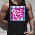 Back & Body Hurts シャツ 面白いギフト 背中とボディ タンクトップ 彼への贈り物