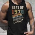 Best Of 1970 カセットテープ 56年 音楽 レトロ 誕生日 タンクトップ 彼への贈り物