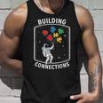 Building Connection Astronaut Autism タンクトップ 彼への贈り物
