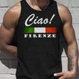 Ciao Italia トリコローレ イタリア国旗 フィレンツェ フィレンツェ イタリア 長袖tシャツ タンクトップ 彼への贈り物