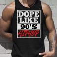 Dope Like 90 s Hip Hop Saying Rap Music Rapper Tank Top Gifts for Him