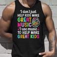 Great Music Teacher Appreciation Music Teaching Tank Top Gifts for Him