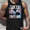 Jdm日本人ドリフトレースカー2台 東京ストリートドリフト夜 タンクトップ 彼への贈り物