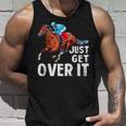 Just Get Over It 馬ショー ジャンピング乗馬 タンクトップ 彼への贈り物