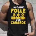 La Dame Folle Des Canards Amoureux Des Animaux Ferme Débardeur e Cadeaux pour lui
