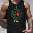 I Love Gmo ラウンドラインデザイン タンクトップ 彼への贈り物