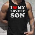 I Love My Lovelyon 愛しい息子を愛しています タンクトップ 彼への贈り物