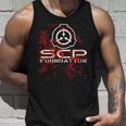 Scp、財団、血で 長袖tシャツ タンクトップ 彼への贈り物
