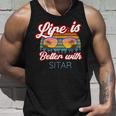 Sitar Players Saying 'Life Is Better With Sitar' Tank Top Gifts for Him