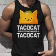Tacocatpelled Backwards Is Tacocat ファニータコスキャットギフト タンクトップ 彼への贈り物