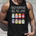 Tiny Humans Are My Jam 幼稚園保育士 長袖tシャツ タンクトップ 彼への贈り物