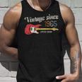 Vintageince 1965 Birthday Party ギターギタリストミュージシャン タンクトップ 彼への贈り物