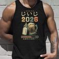 じいじ2026・もうすぐおじいちゃん・じいじになる・ベビーのお知らせ タンクトップ 彼への贈り物