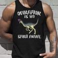 オビラプトルは俺の精霊動物恐竜好き タンクトップ 彼への贈り物