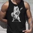 サモエド ギターを弾く ロックミュージック 犬好き タンクトップ 彼への贈り物