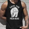 ホッキョクグマを救え 絶滅危惧種の北極動物 タンクトップ 彼への贈り物