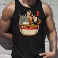 ラーメンプールパーティー かわいい日本アニメヌードルフード タンクトップ 彼への贈り物
