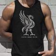 リバプール イングランド Est1207 Colossal Liverbird Grey Age タンクトップ 彼への贈り物