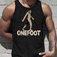 泥足切断者の冗談 脚切断者のための義足デザイン タンクトップ 彼への贈り物