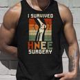膝の手術の患者さん 面白い膝 タンクトップ 彼への贈り物