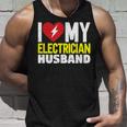 電気技師の夫が大好き タンクトップ 彼への贈り物