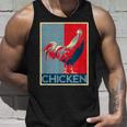 面白いtシャツ にわとり 鶏 鳥 メンズ おもしろ 面白い 服 おもしろグッズ ネタ ポスター チキン タンクトップ 彼への贈り物