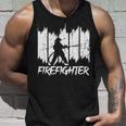 面白い消防士消防チーム消防団 タンクトップ 彼への贈り物