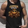 面白くて愛らしいクッキーディーラーかわいい漫画のパン屋 タンクトップ 彼への贈り物