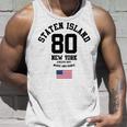 Cooltaten Island New York City Illustration Fashiontyle 長袖tシャツ タンクトップ 彼への贈り物