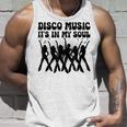 Disco Music It's In Myoul ヴィンテージ 70年代 ダンシング レトロダンス タンクトップ 彼への贈り物