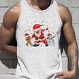 Dabbinganta Christmas おかしいdabサンタクロースクリスマス タンクトップ 彼への贈り物