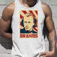 Johannes Brahms クラシック音楽の作曲家 レトロ調 タンクトップ 彼への贈り物