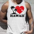 I Love Hawaii ハワイアンハートパーム レディース メンズ ボーイズ ガールズ タンクトップ 彼への贈り物